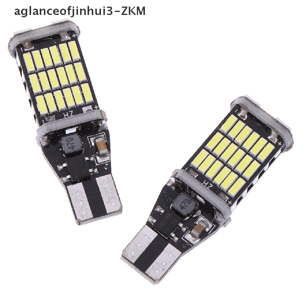 Agid 2pcs Lampu LED Canbus T16 T15 921 W16W Untuk Mundur Mobil