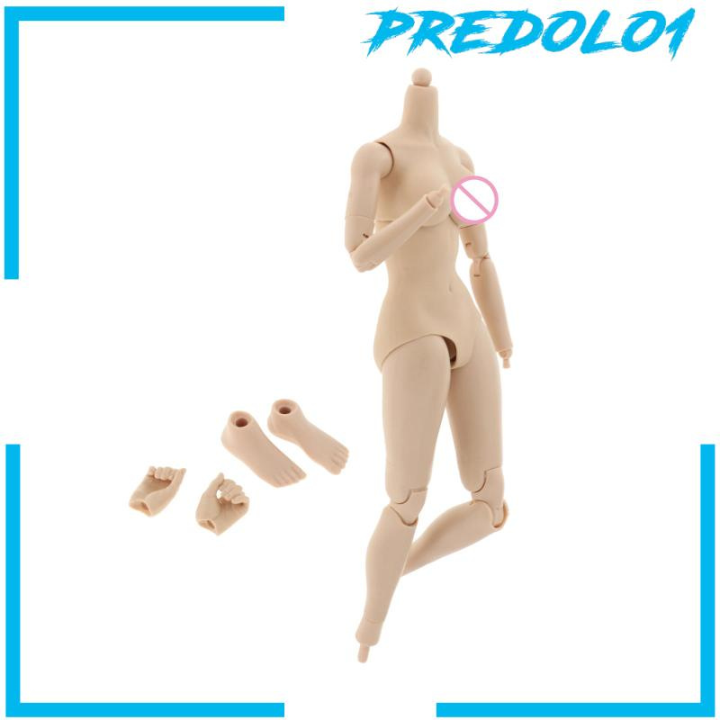 [PREDOLO1]1/6 Female Action Figure 12&quot; Body Seamless Body Doll Model