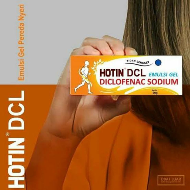 HOTIN DCL EMULSI GEL Pereda Nyeri (  30G, 60G, 120G )