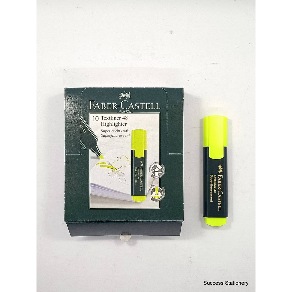 

FABER TEXTLINER YELLOW 48-07