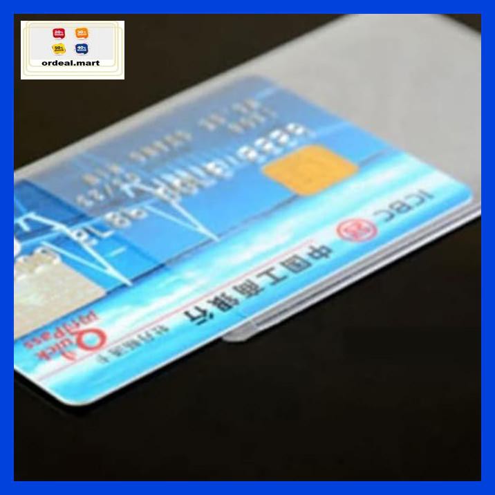 

6Rtiut7- Plastik Pelindung Ktp-Atm-Kartu - Bening Isi 5 Pc 5Ea5W5-