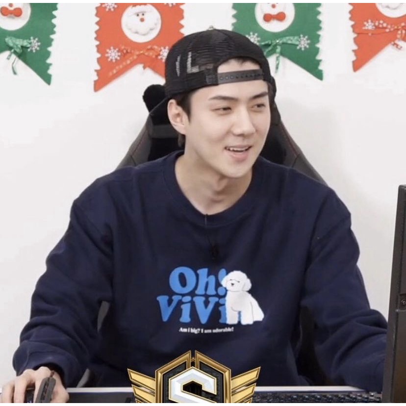 SWEATER ADORABLE OH VIVI, SWEATER OH VIVI ADORABLE, SWEATER OH SEHUN ADORABLE