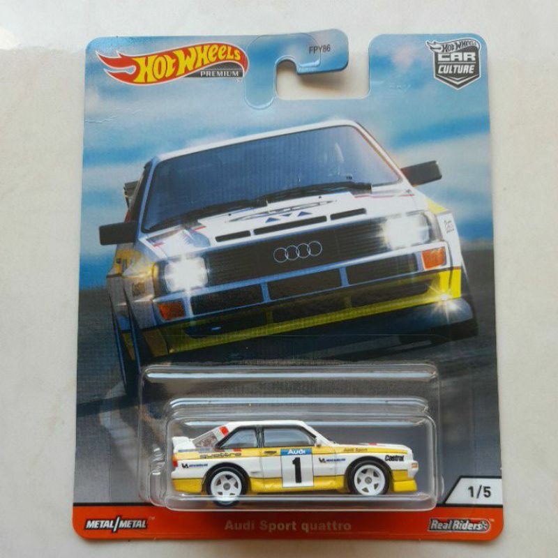 Hotwheels Premium Audi Sport Quatro