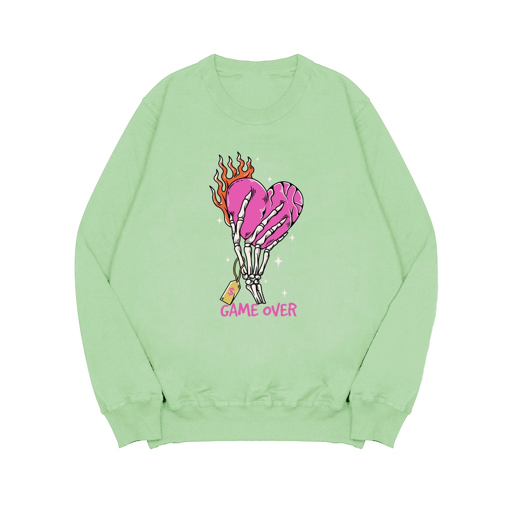 Sweater Pria Love is Game Pria Fleece M - XXL