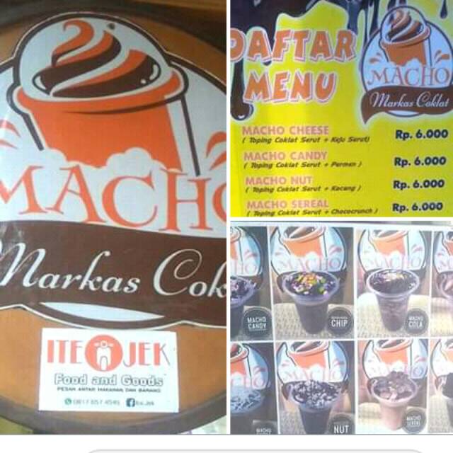 

Minuman ice coklat macho