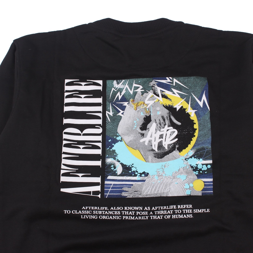 AFTERLIFE - Crewneck Suffer Black | 21030