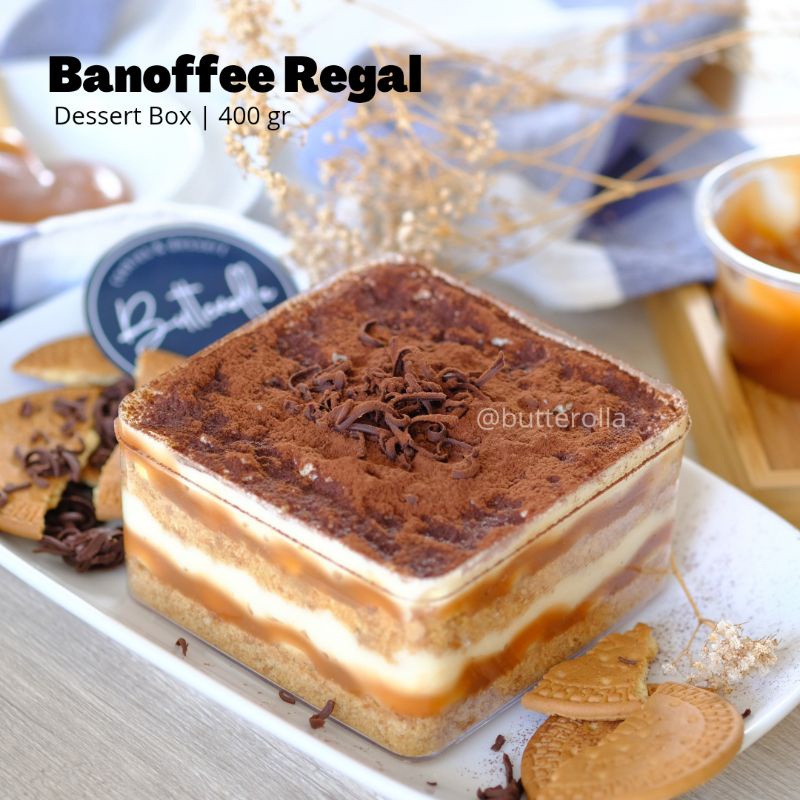 

Banoffee Dessert | BUTTEROLLA | Dessert Box 400gr