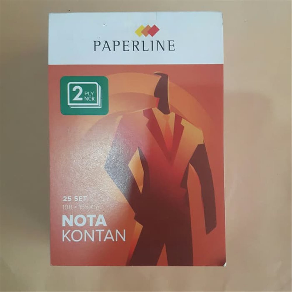 

Buku Nota Kontan K2 NCR PAPERLINE/Nota Kecil 2 ply/Nota Kontan 2play