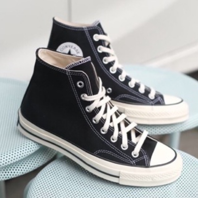 CONVERSE 70’S HIGH BLACK EGRET RESMI PT MAP