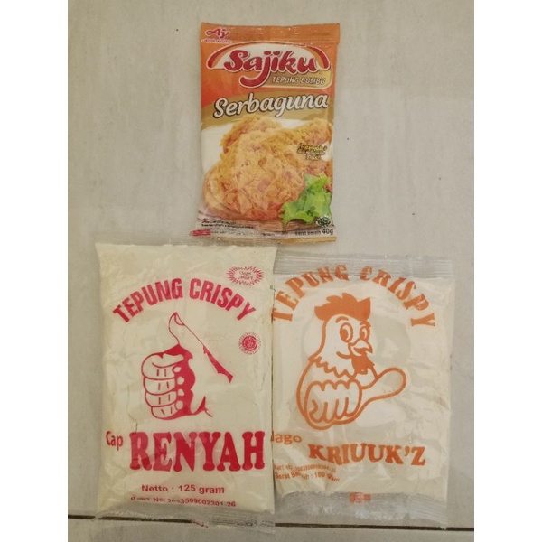 

TEPUNG SAJIKU, TEPUNG CAP JEMPOL