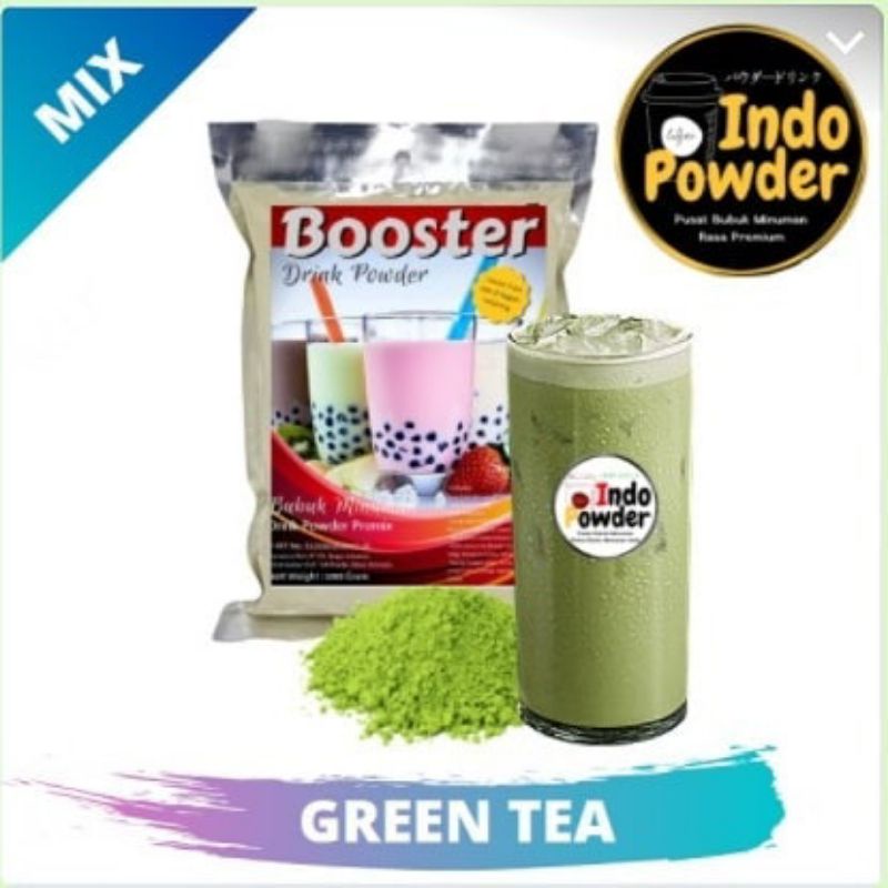

bubuk minuman rasa greentea