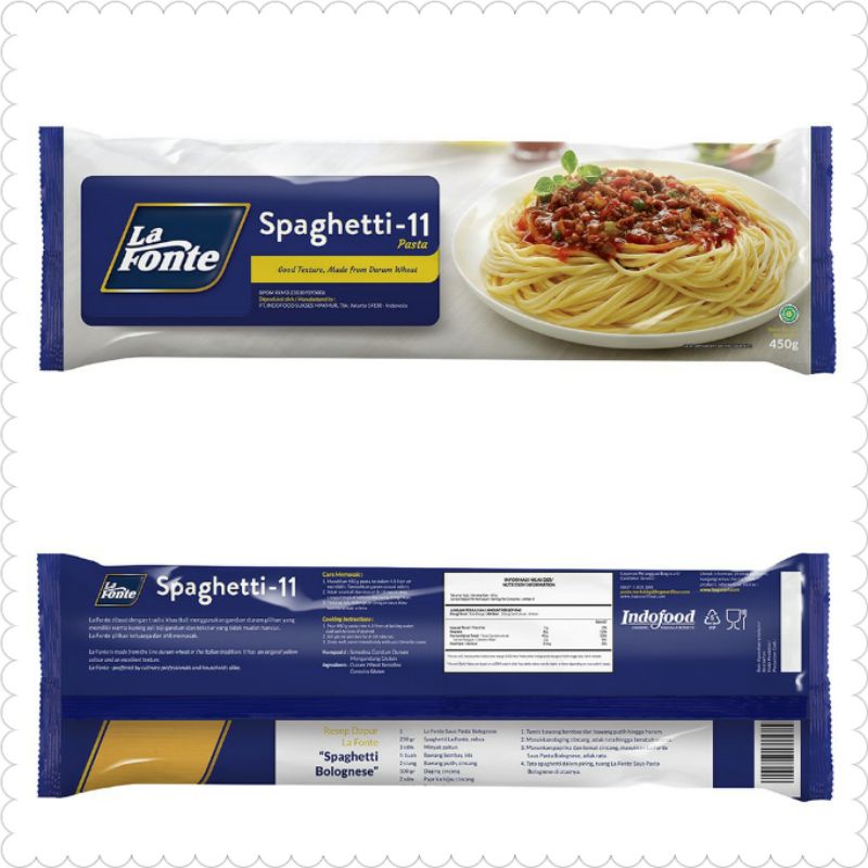 

LA FONTE SPAGHETTI - 11 PASTA 450gr