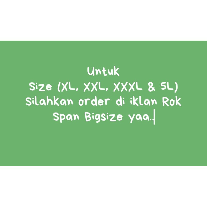 ROK PANJANG KERJA / ROK SPAN SYAKIRA