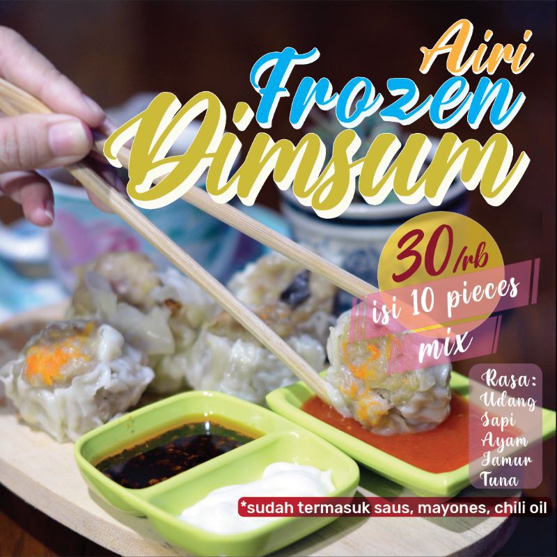 

dimsum frozen mix isi 10 piece bandung