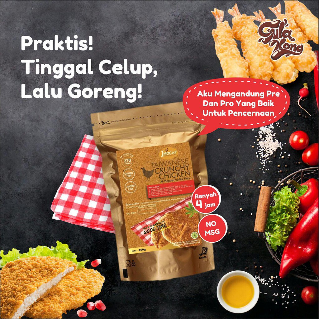 Tepung Bumbu Crunchy Inocaf Bebas Gluten