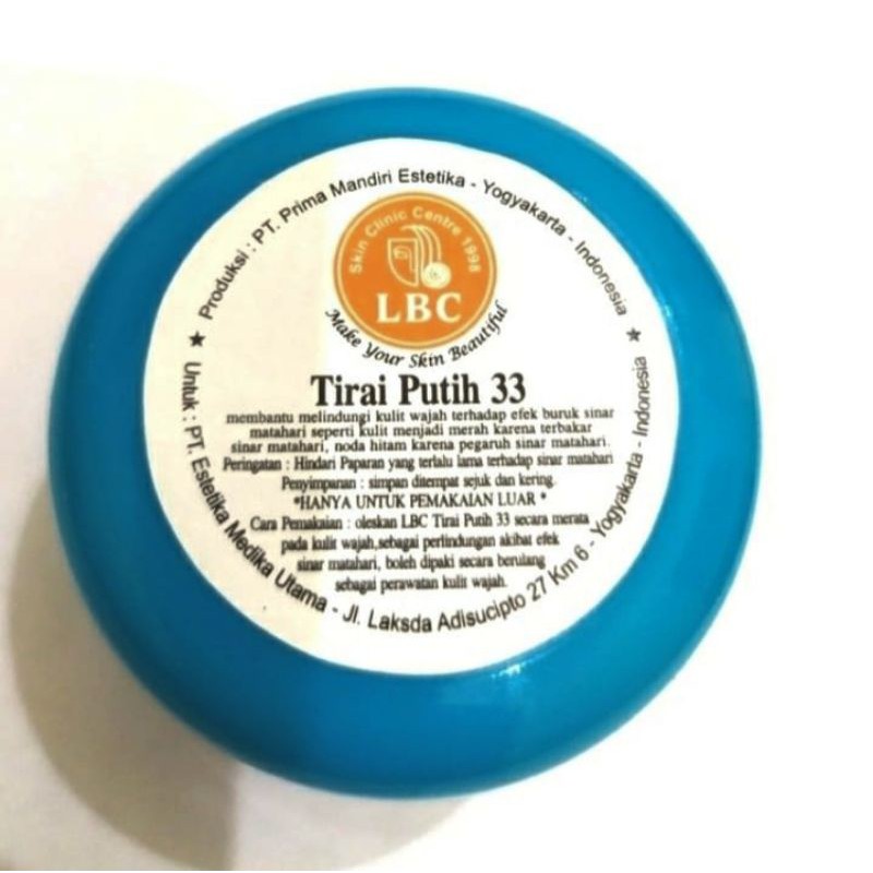 tirai putih 33 TP-33 LBC