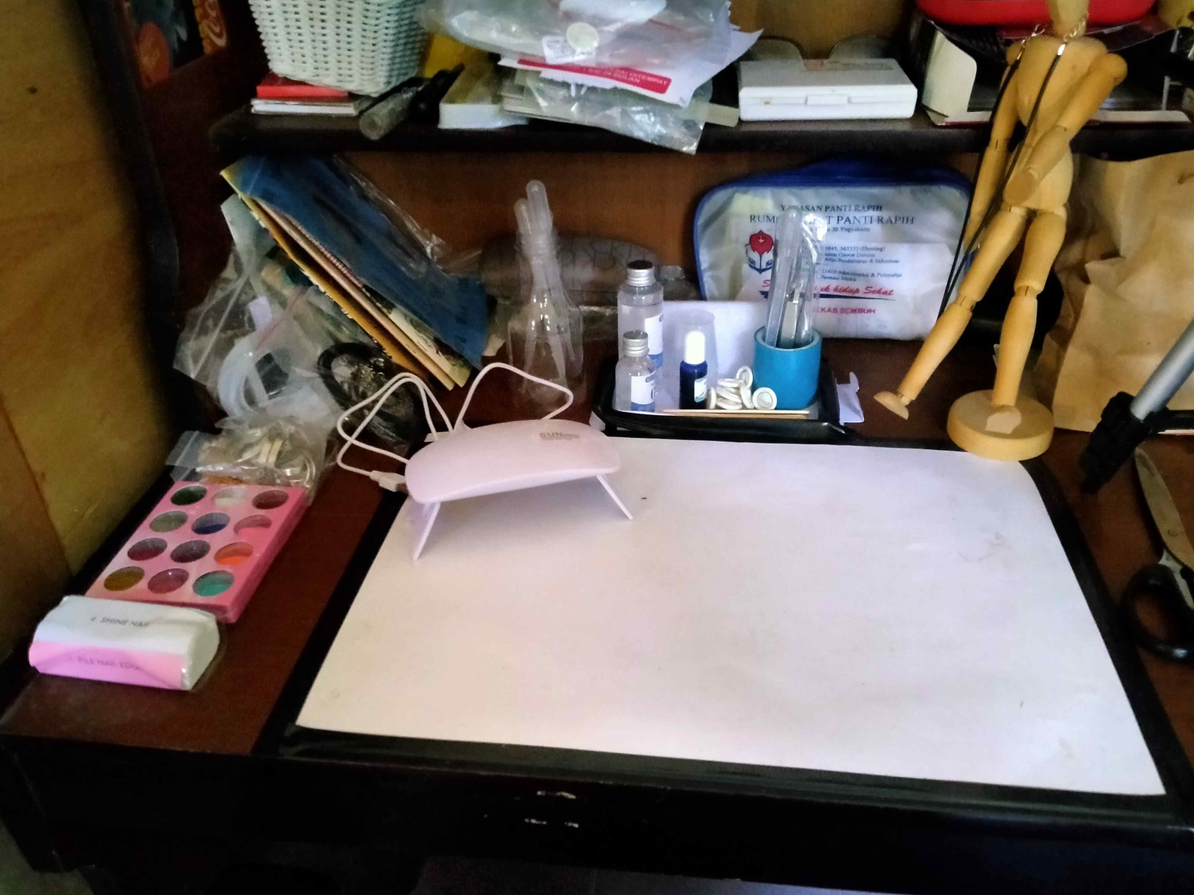 Inf Inf ✿ 5pcs Cetakan Resin Diy Bahan Silikon Untuk Perhiasan Handmade