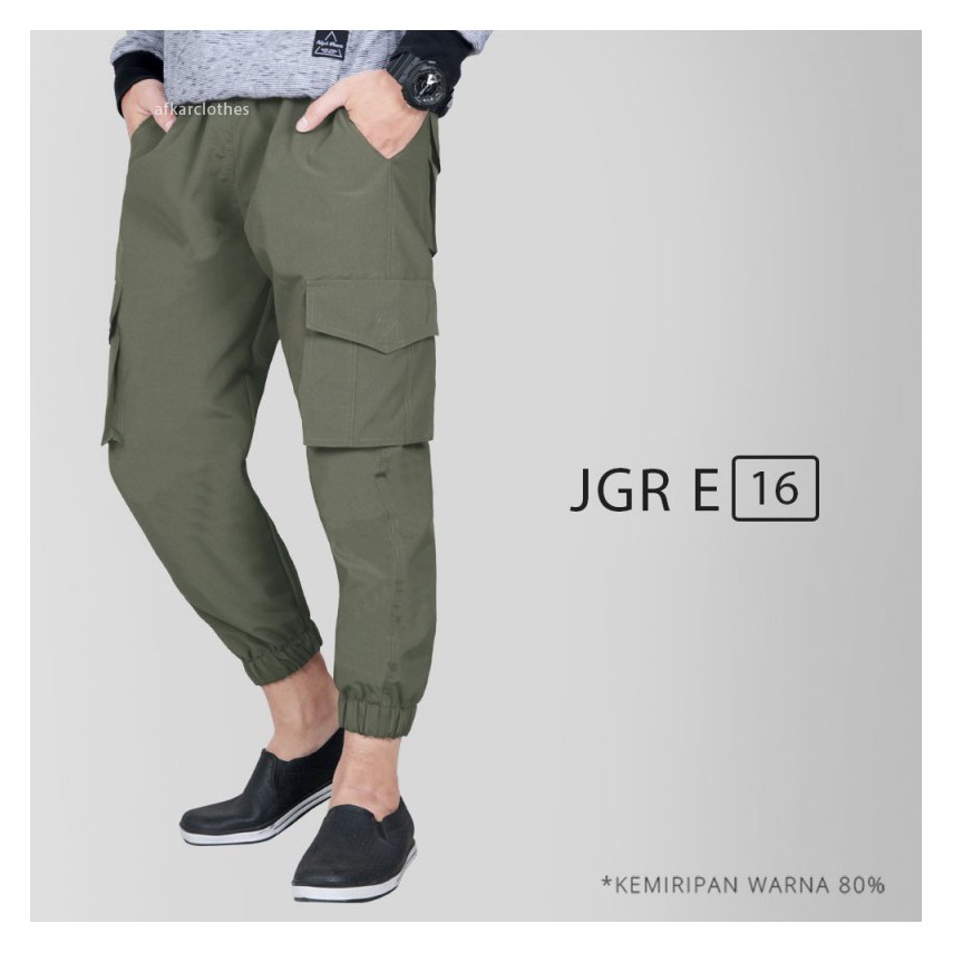 AFKAR Celana Jogger Kargo Outdoor Cargo Pants JGRE