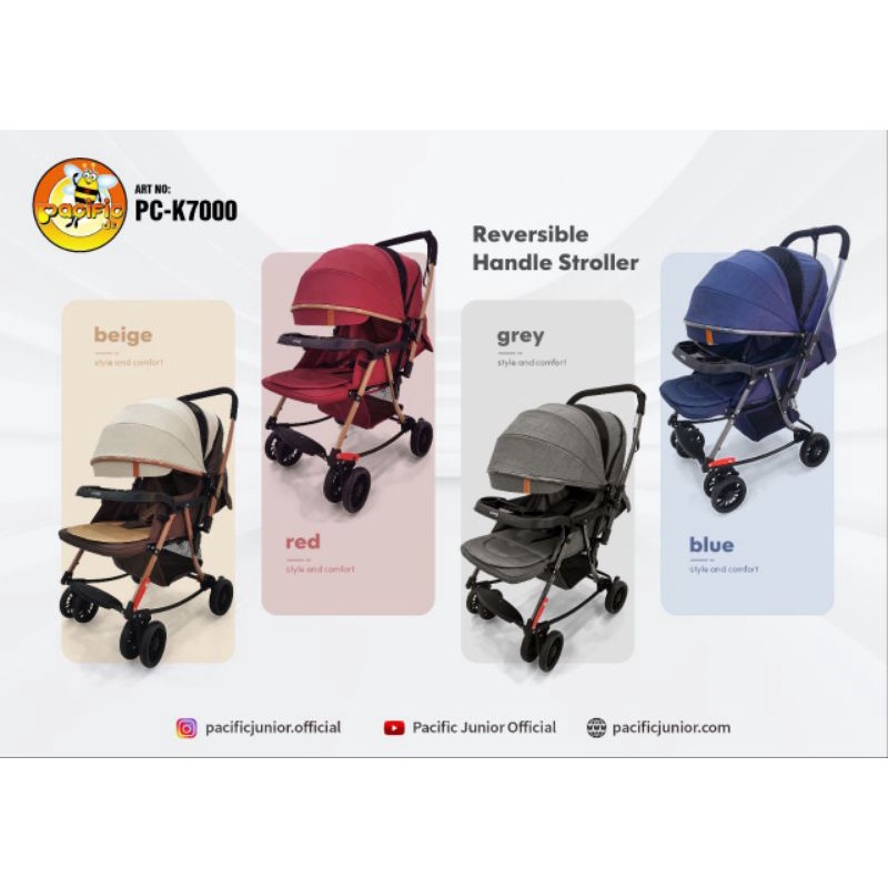 Pacific PC K7000 Stroller for Baby K 7000