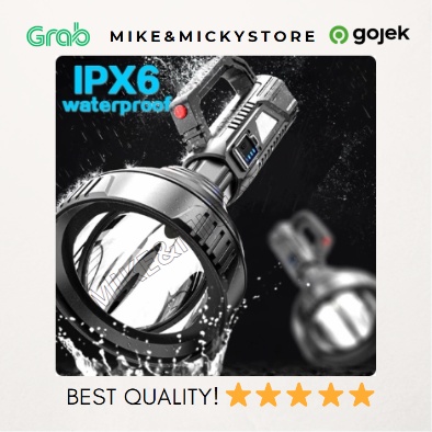 LM LED MAX / SENTER LED WATERPROOF USB SUPER TERANG