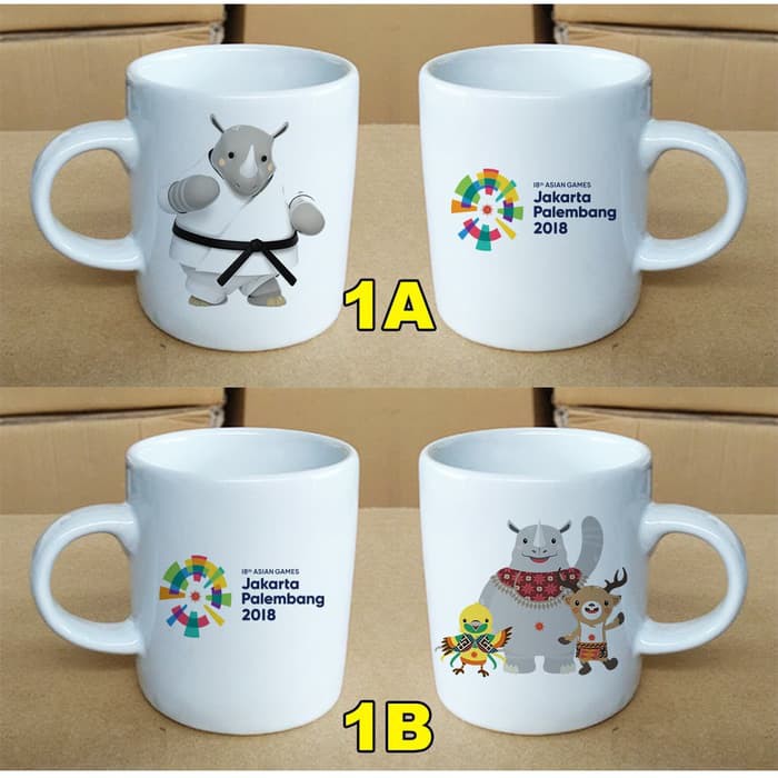 Mug Merchandise Souvenir Asian Games 2018