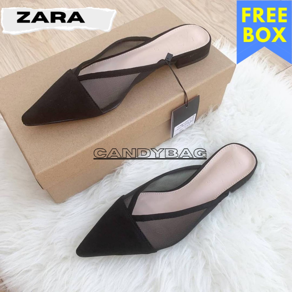 Heels Wanita - Zara Shoes Import Heels Ori 036