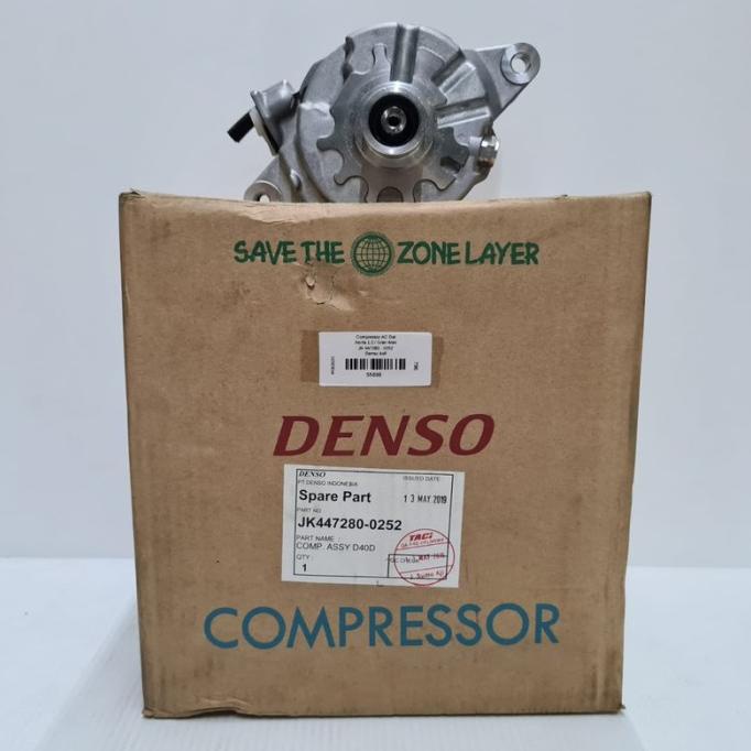 compressor ac Daihatsu gran max jk 447280-0252 denso asli -55698 jasutr4m Kualitas Baik
