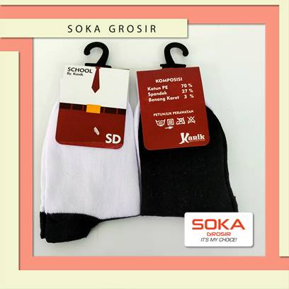 

KAOS KAKI KANIK School SD Kaos Kaki Sekolah Terbuat Dari Bahan Cotton Spandek NYAMAN DAN EKONOMIS