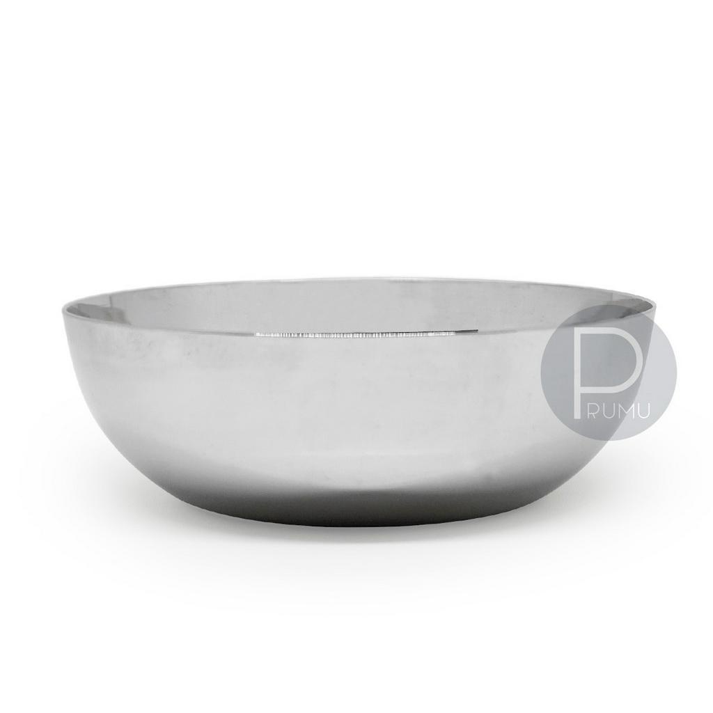 Mangkok Stainless Kecil 10 cm - Korean Rice Bowl - Mangkok Nasi - Mangkok Stenlis - Daisy