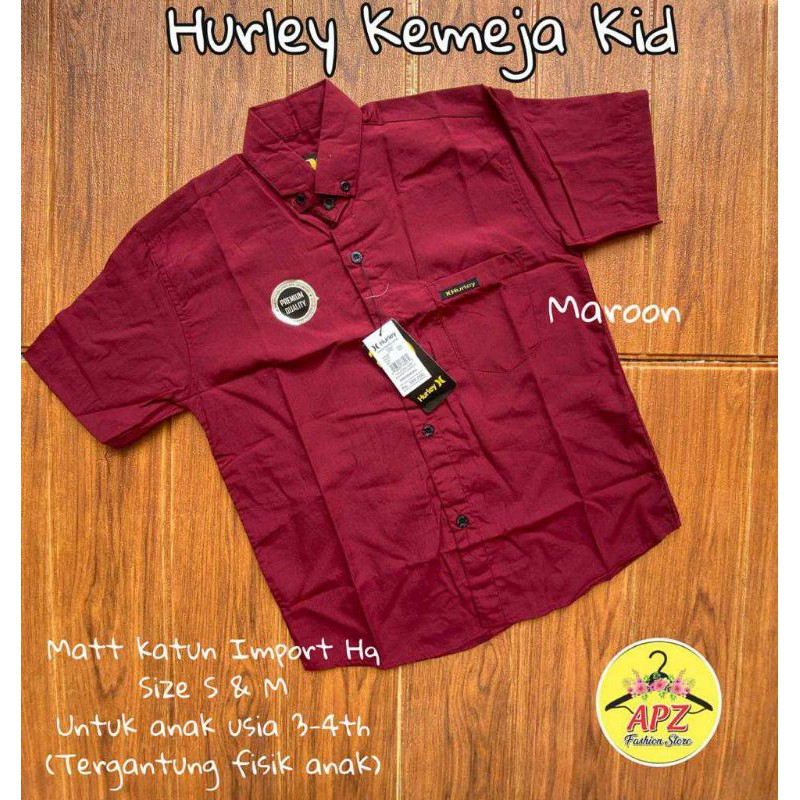 hurley kemeja