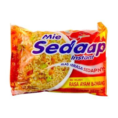 

Mie Sedaap Intant Ayam Bawang 70gr/Mie Instant/Mie Kuah/Bahan Pokok/Mie Kering