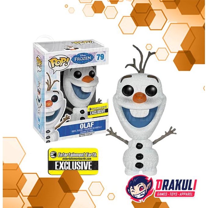 Toys Funko Pop! Disney Frozen – Olaf (Glitter) (Entertainment Earth Exclusive)