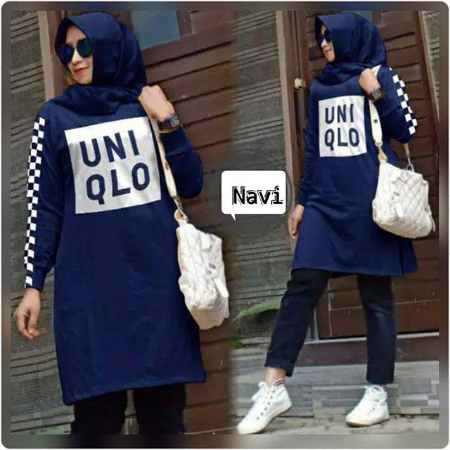UNIQLO TUNIK / BAJU WANITA / TERBARU / PROMO