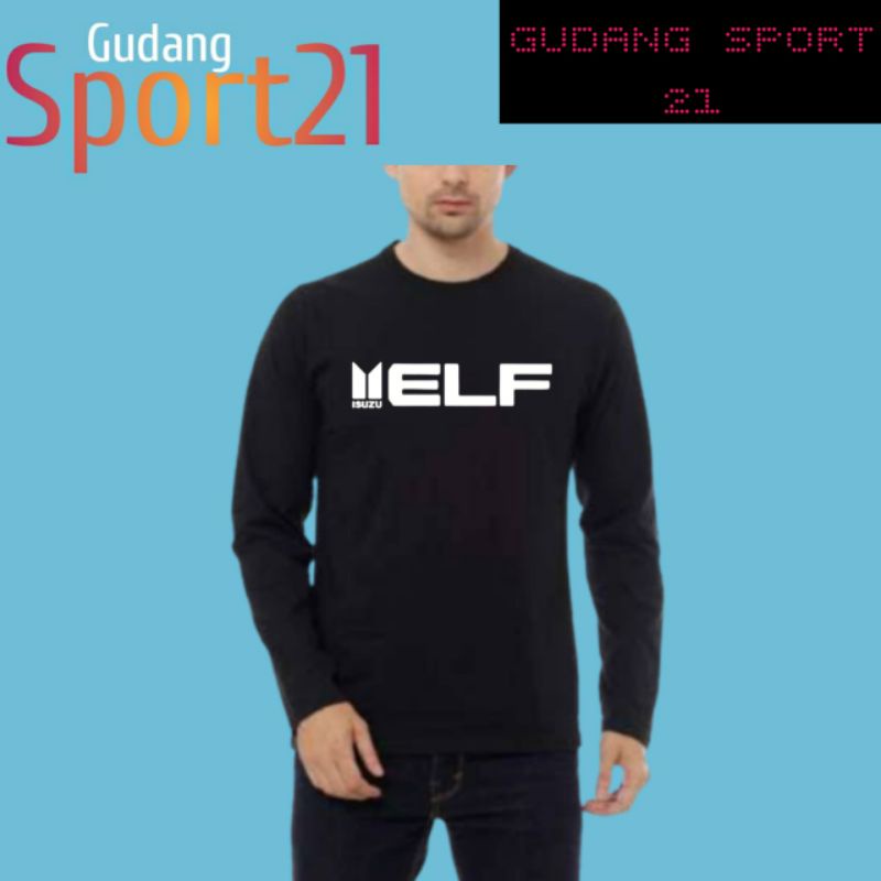 kaos lengan panjang isuzu elf kaos otomotif