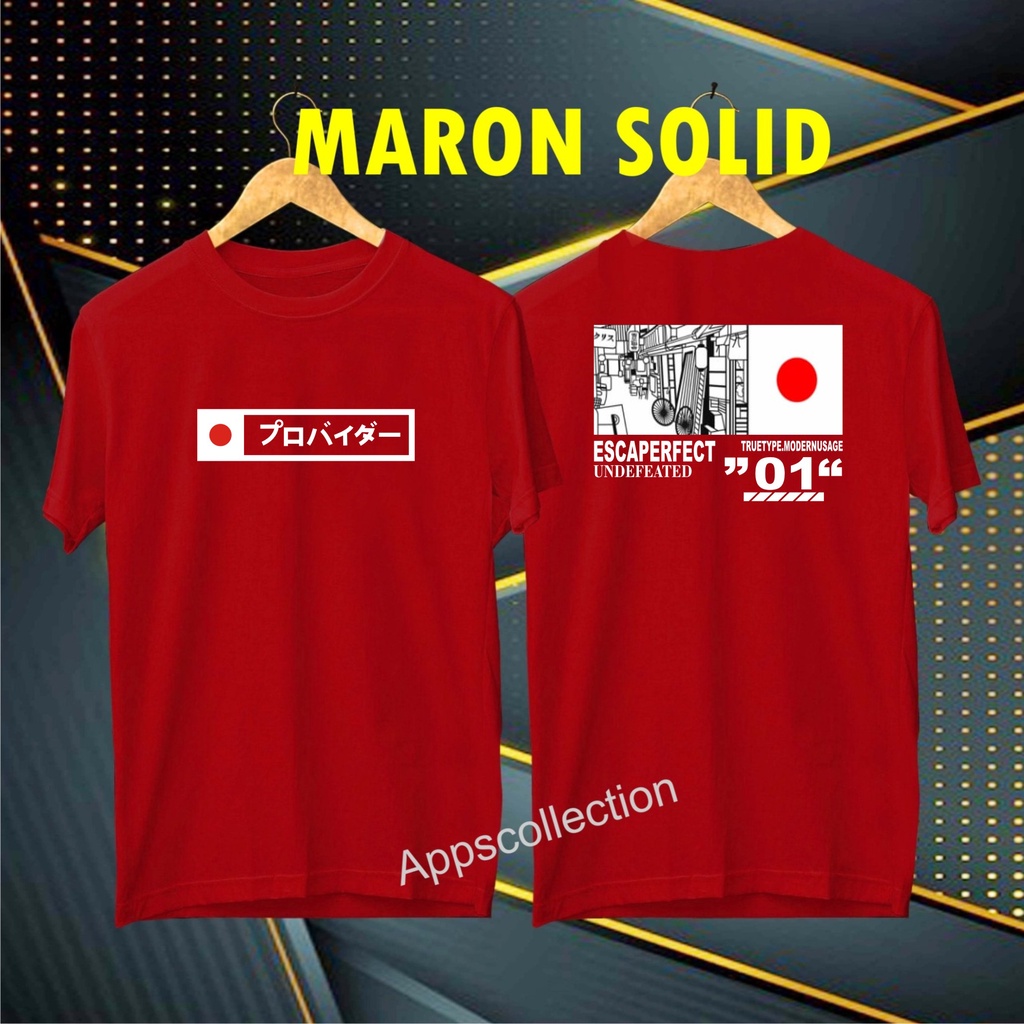 Terviral Kaos dtf Japan ESCAPERFERCT /KAOS EKSPRESI/KAOS Hooh Tenan  HITS/KAOS BANDUNG/KAOS MURAH/KAOS DISTRO