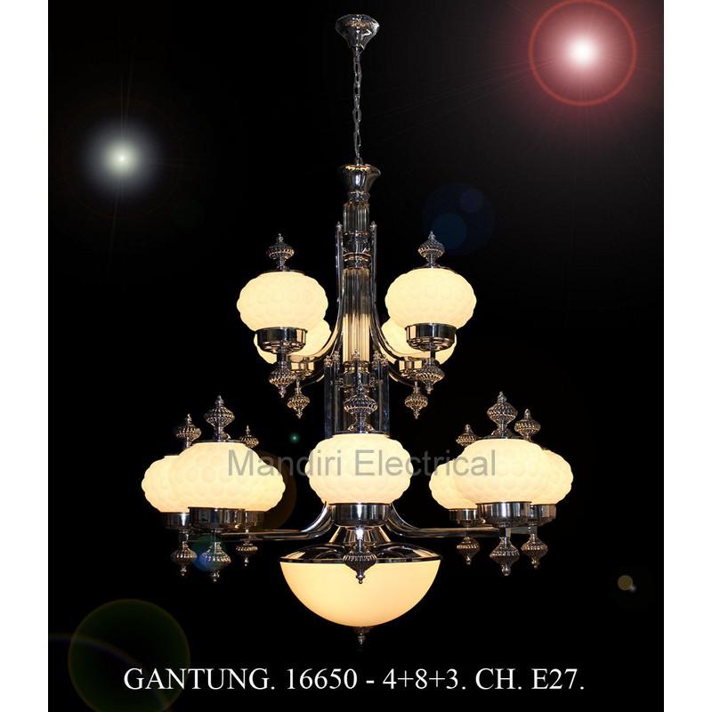 Lampu Hias Gantung Dekorasi Ruang Tamu 16650/4 8 3 CH-GD