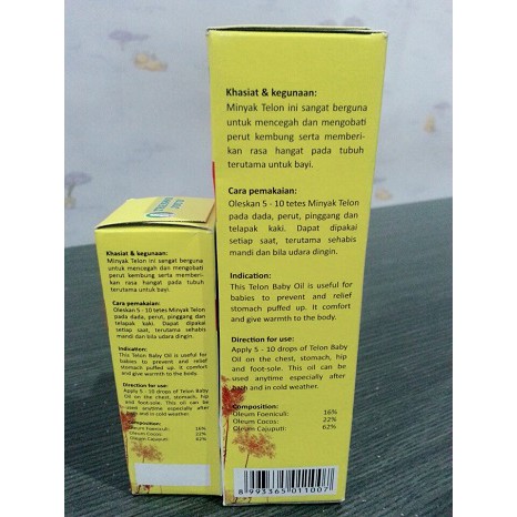 Tresno Joyo Minyak Telon 100ml FREE 30ml