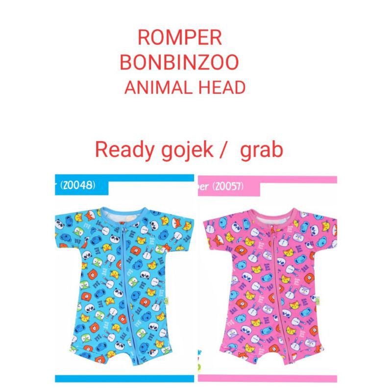 BONBINZOO Romper SNI Bayi size 0-3/ 3-6/ 6-12 Bulan bon bin zoo