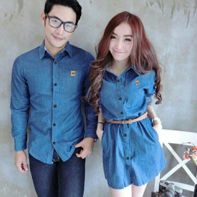 BAJU COUPLE | COUPLE PASANGAN | JEANS | DENIM