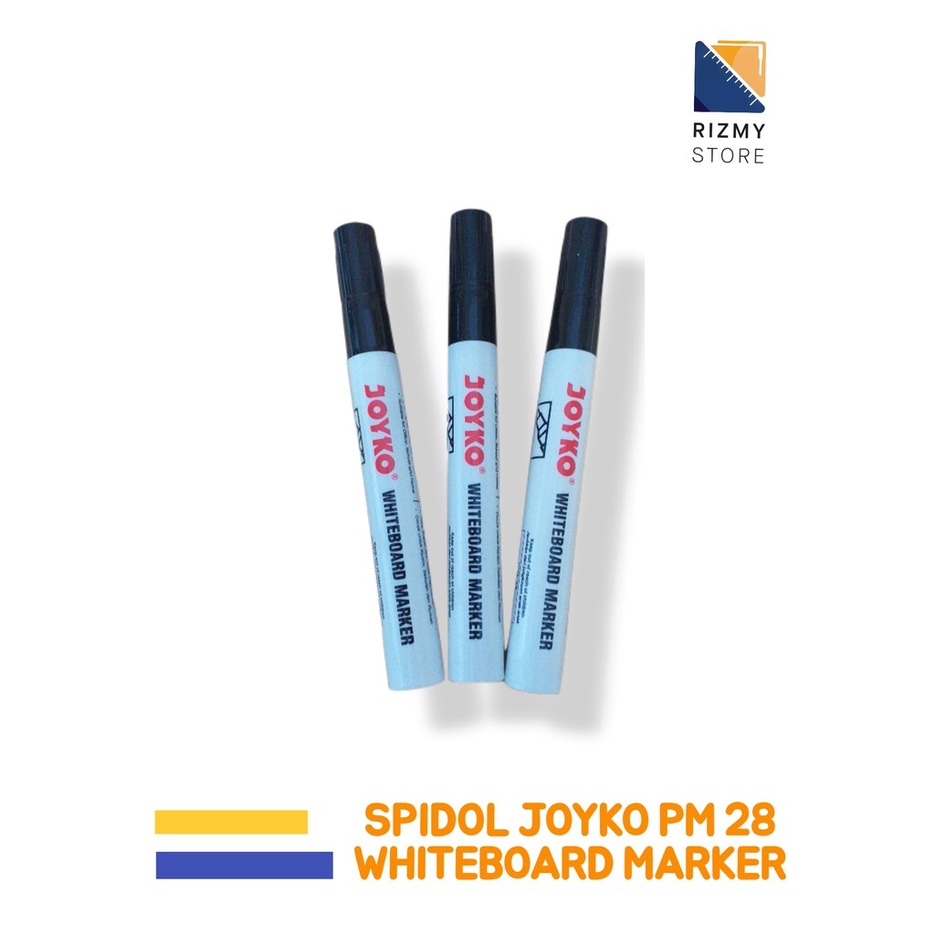 

Spidol JOYKO Boardmarker WM-28 Warna Hitam