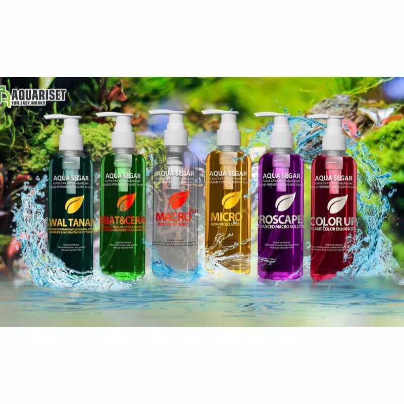 Aqua Segar MACRO PLUS Pupuk Cair Aquasegar Aquascape