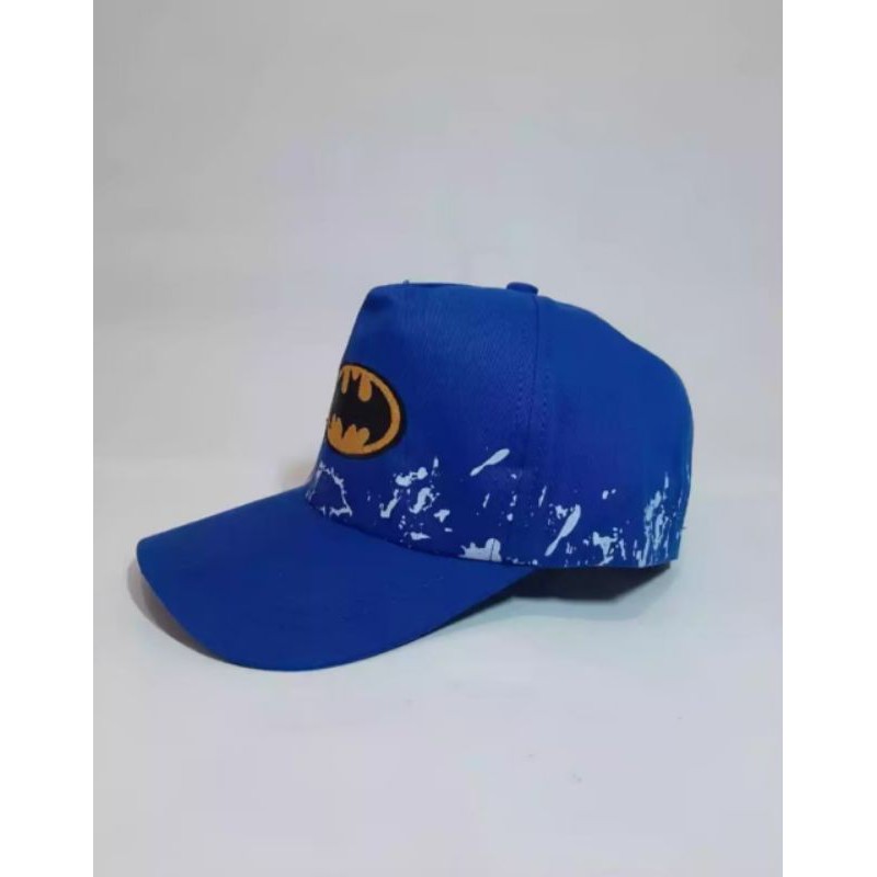 Topi anak laki-laki bordir batman real pict