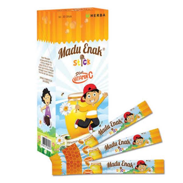 

Madu Stick Enak Box Isi 20Pcs