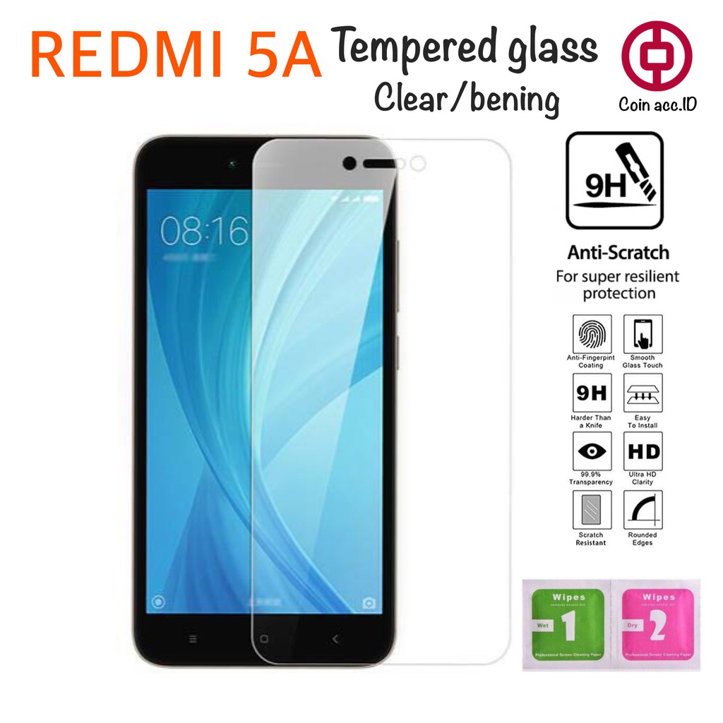 Tempered Glass REDMI 5A - anti gores kaca xiaomi redmi 5a