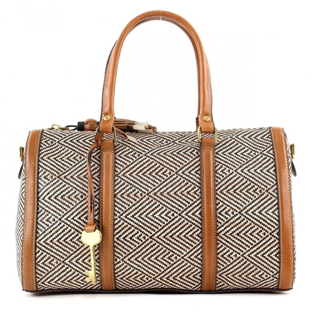SALE Tas Fossil - Fossil Kendal Satchel Natural