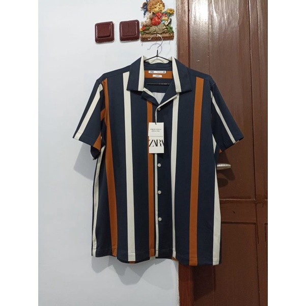 Kemeja Pria Slim Fit ZARA MAN