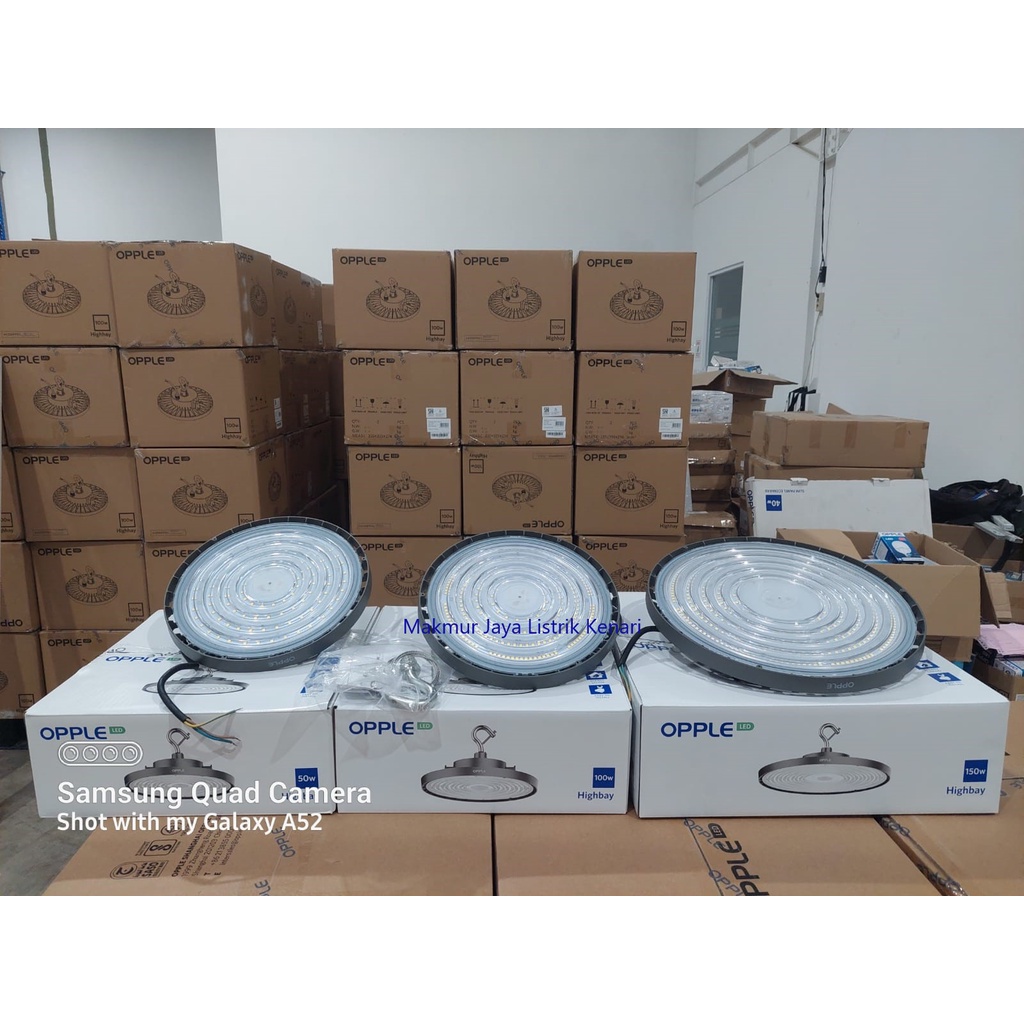 OPPLE Lampu High Bay LED 100W Highbay Ecomax II Lampu Gantung 100 Watt