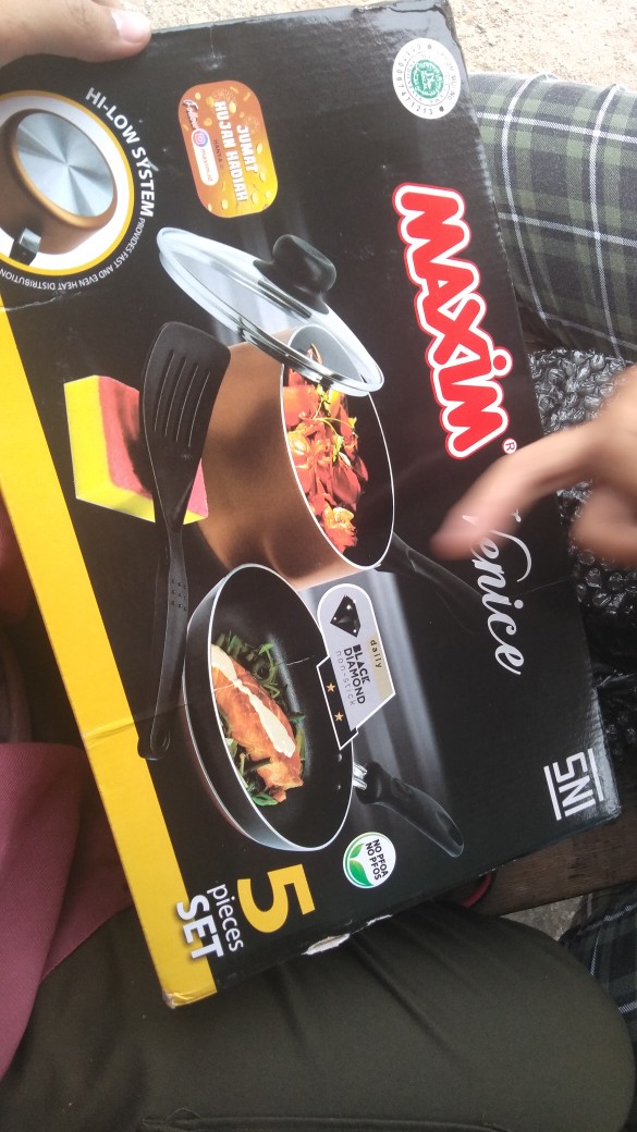 Maxim Wajan Venice Set Isi 5 Pcs