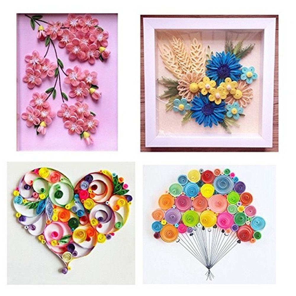 Kertas Quilling Paper Colorful Craft DIY Origami Alat