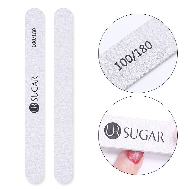 UR SUGAR 1Pc Grinding Sanding Nail File Buffing File Nail Art Tool 100/180